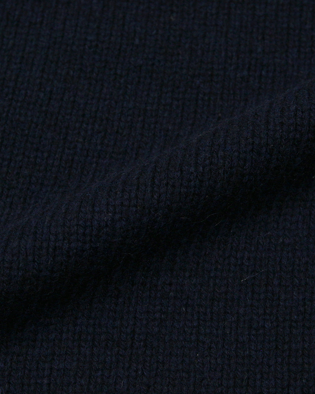 SOGLIA(ソリア) ランドノア ブリティッシュウール クルーネック セーター ニット ネイビー