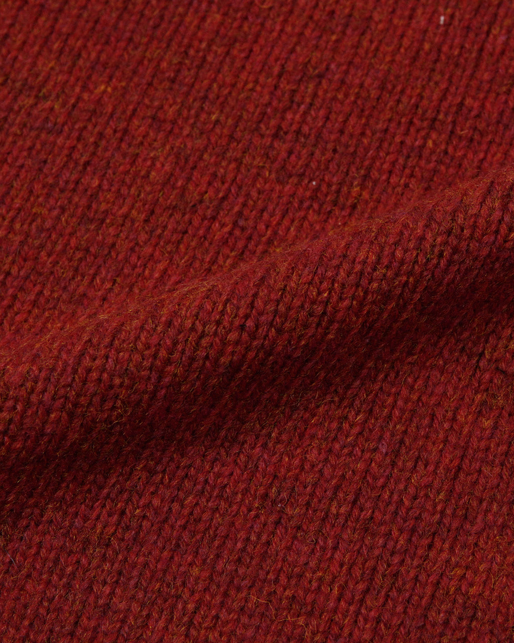 SOGLIA(ソリア) ランドノア ブリティッシュウール クルーネック セーター ニット レッド