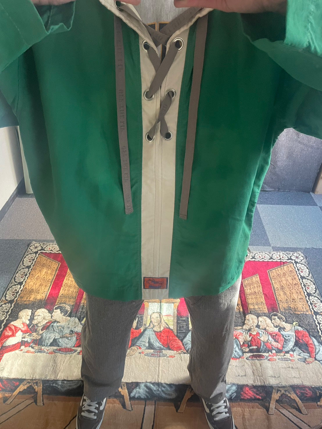 【Used】OFF THE LIP アノラック ヨーロッパ グリーン XL