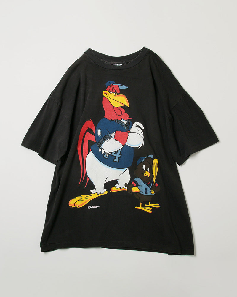Used】90s Warner Bros LOONEY TUNES FOGHORH LEGHORN 両面 Used】90s Warner Bros LOONEY TUNES FOGHORH LEGHORN 両面