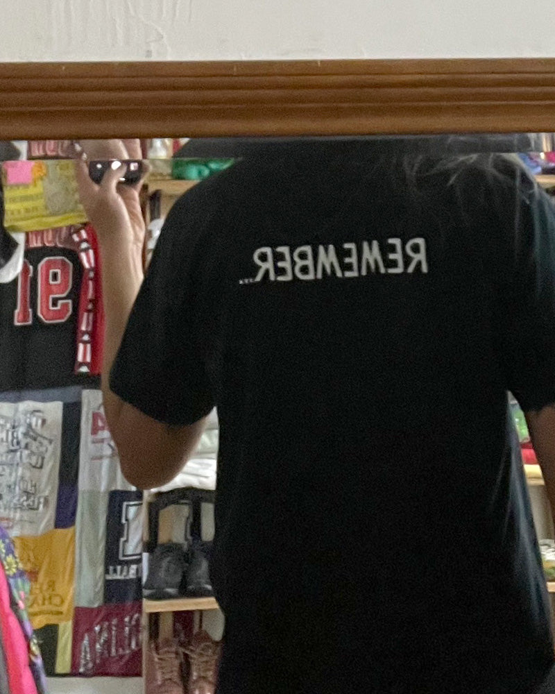 【Used】90s ナイスプリントTシャツ Black L