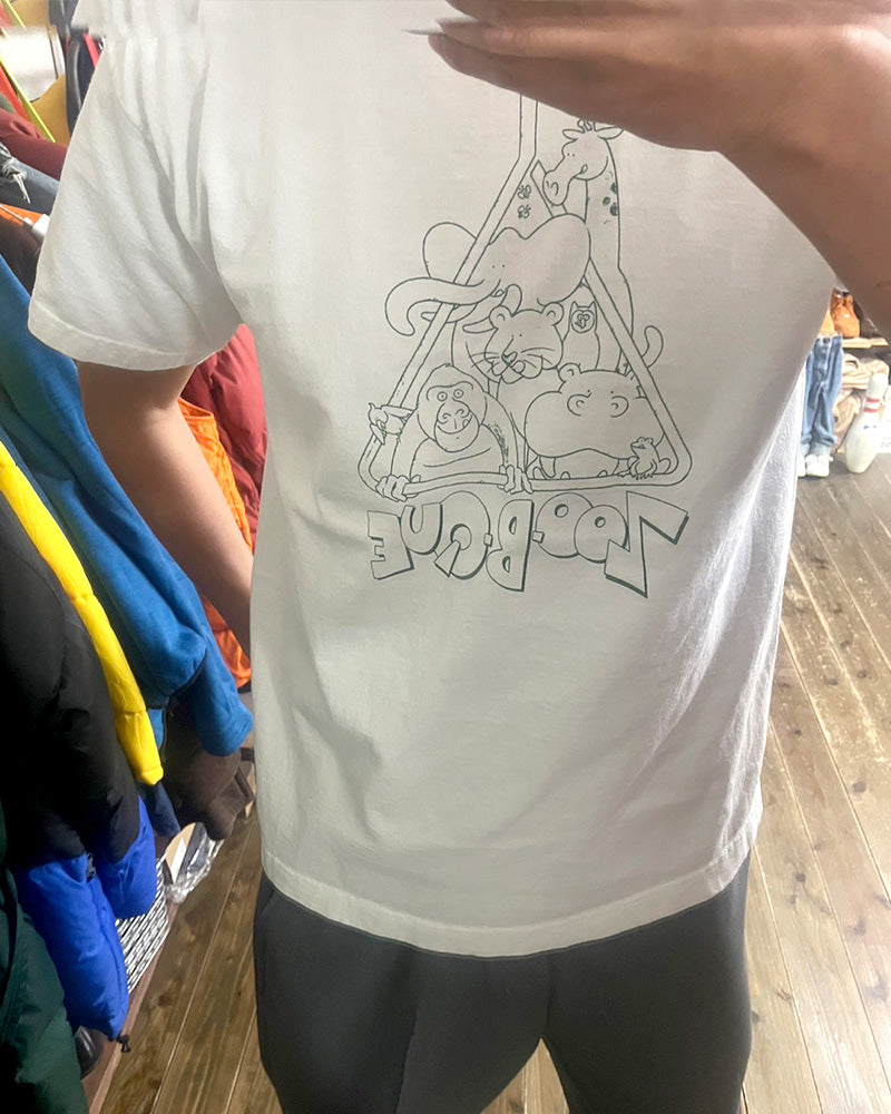 【Used】THE Aussie T company Animal Tシャツ White MEDIUM