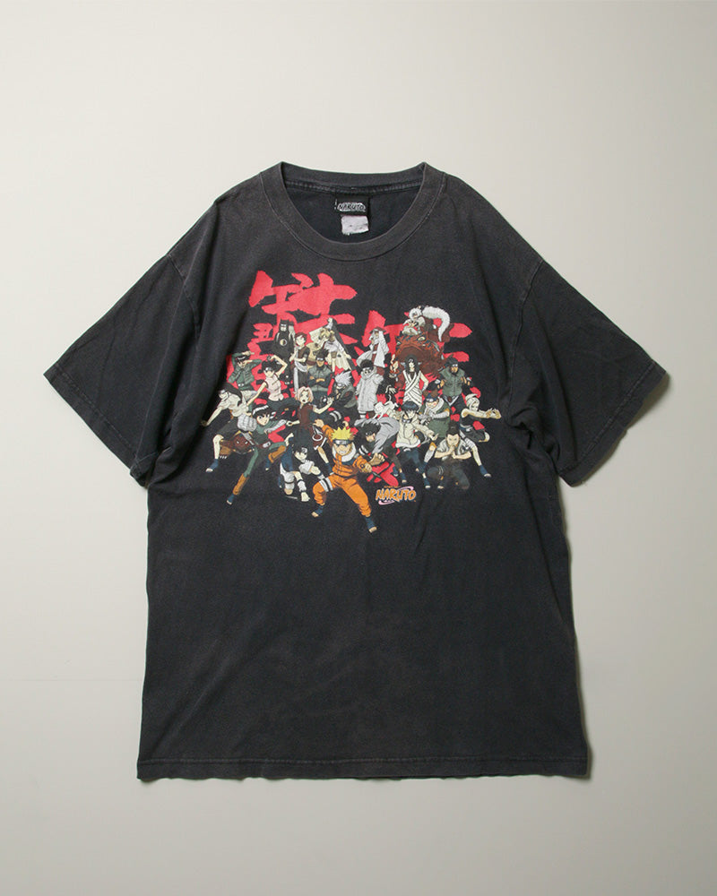 ナルト　ヴィンテージTシャツ 00s アニメ ヴィンテージ ナルト NARUTO 全員集合 Tシャツ