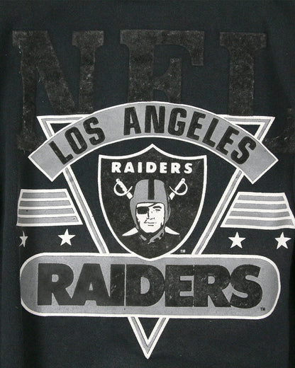 【Used】90s NFL OAKLAND RAIDERS Sweatshirt 黒 L オークランドレイダース スウェット Logo ブラック 古着 USA製