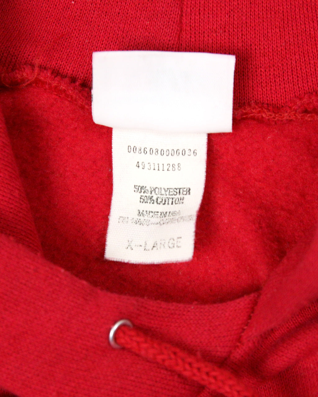 Used】Budweiser バドワイザー BUDMAN バドマン スウェットパーカー 赤