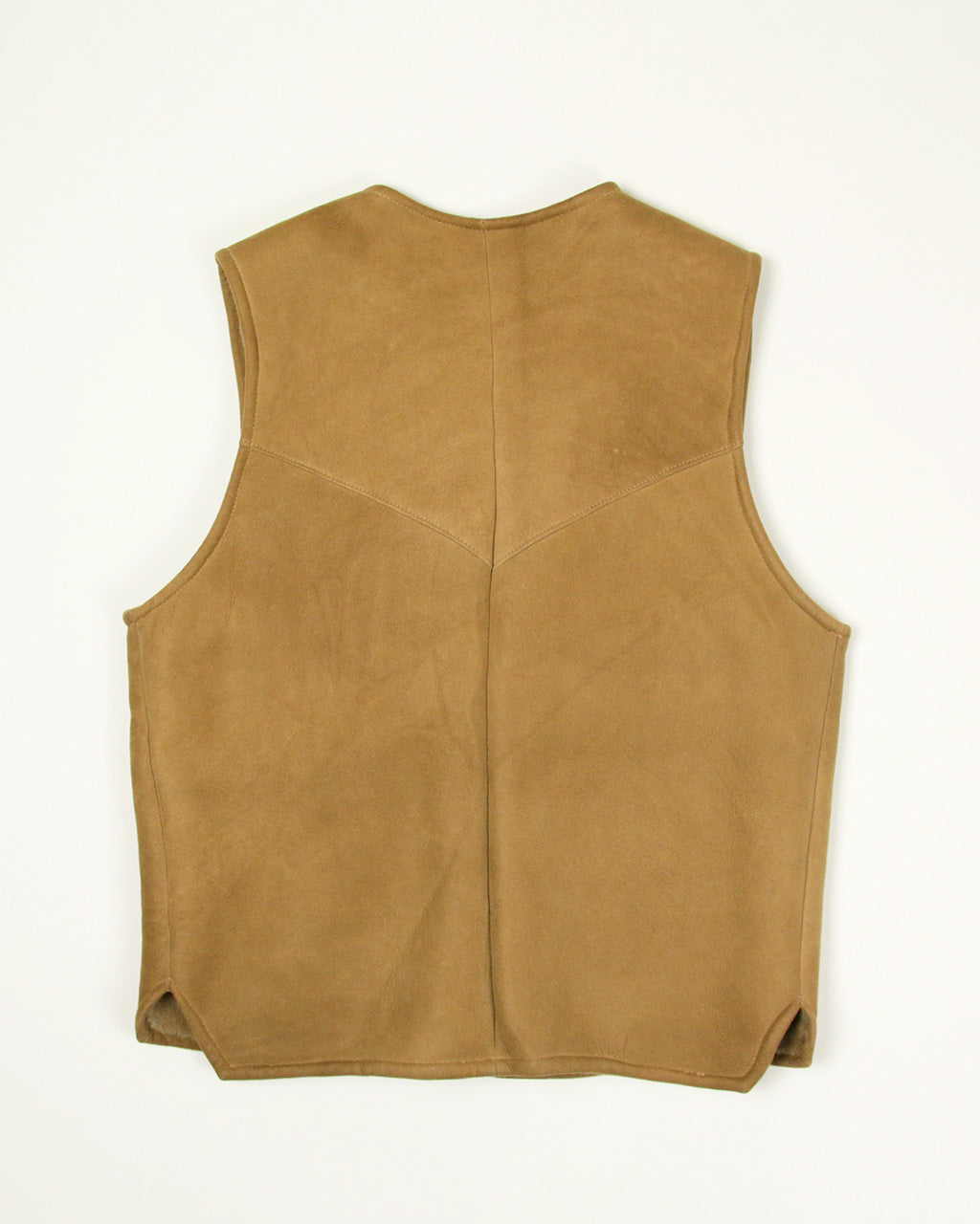 【Used】Unknown Mouton Vest ムートン ベスト メンズ ベージュ L