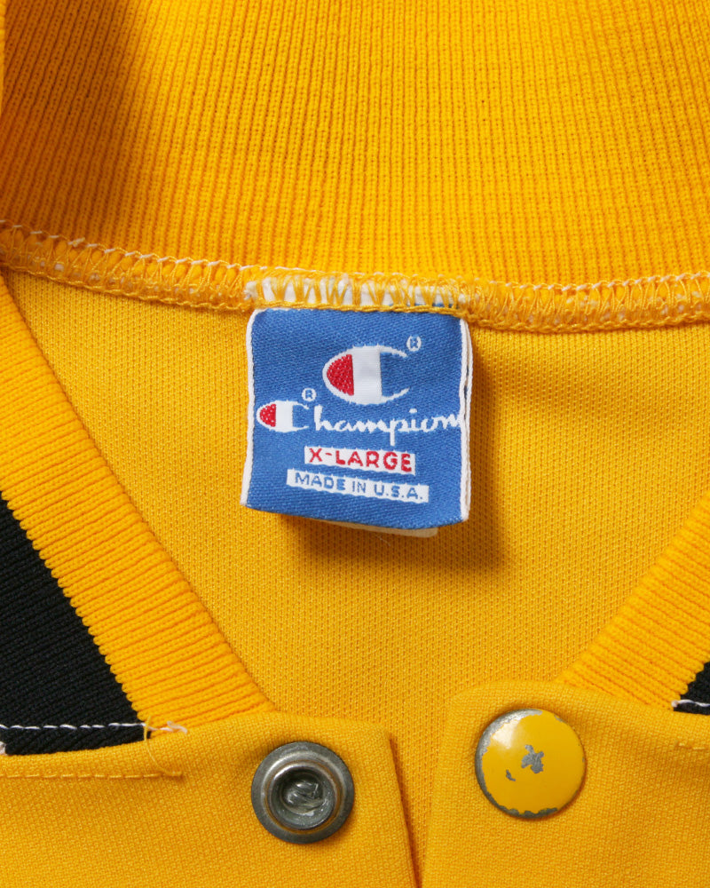 【Used】83年～85年製 Champion チャンピオン カレッジ トラックジャケット 青刺繍 MADE IN USA XL