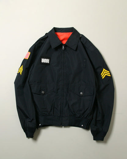 【Used】MUNI Blauer Custom OPERATOR Reversible Jacket ワッペン付き MADE IN USA L