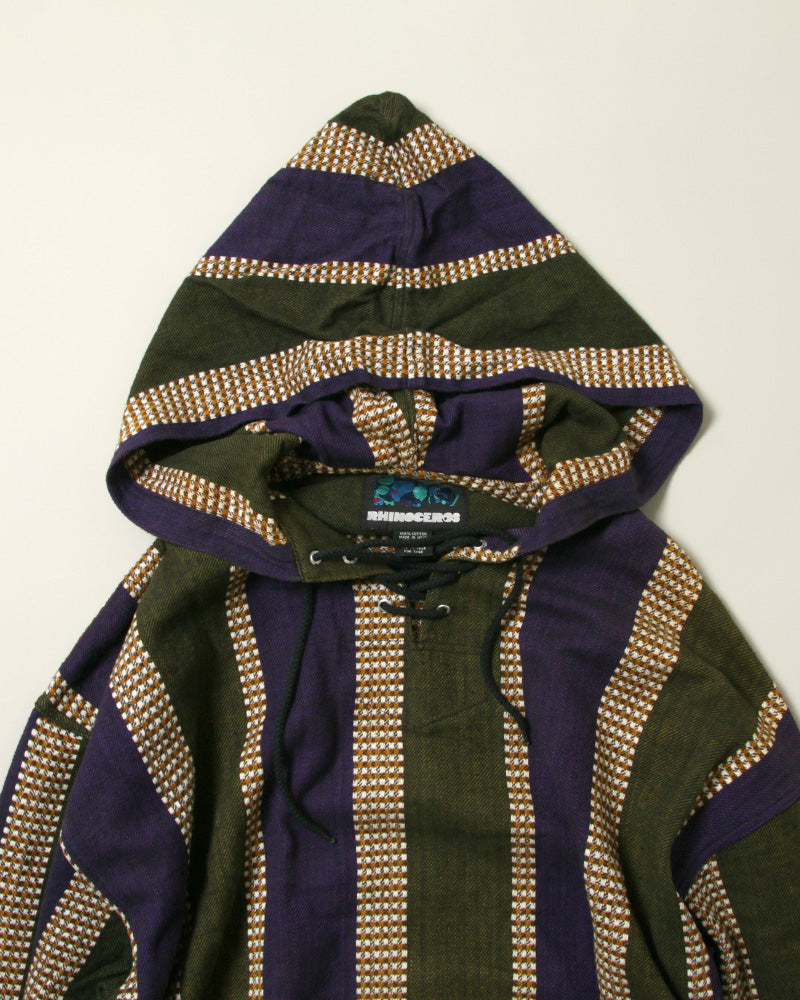 【Used】90s RHINOCEROS Flannel Hooded Parker フランネル フードパーカー