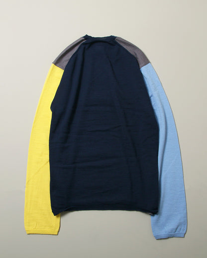 【Used】COMME des GARCONS コムデギャルソン SHIRT MADE IN JAPAN WOOL ACRYLIC Sweater knit L マルチ