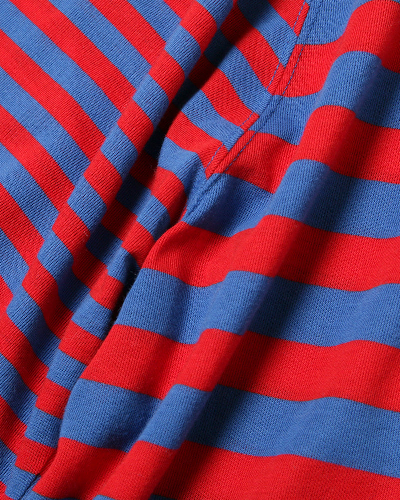 【Used】80s LEVI'S リーバイス ヘンリーネックT Red×Blue border ボーダー