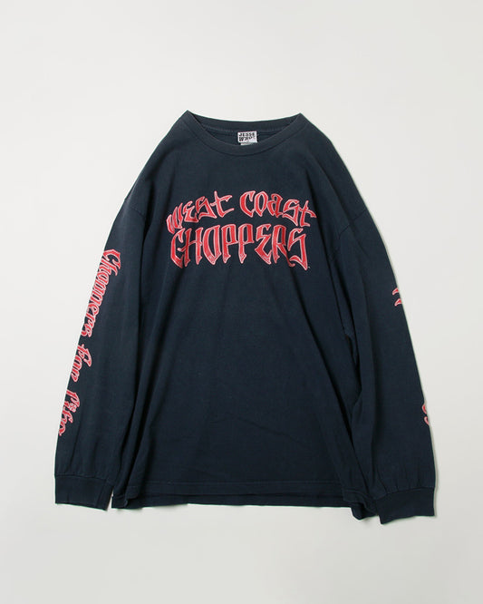 【Used】WEST COAST CHOPPERS 袖プリ バックプリント有 XL