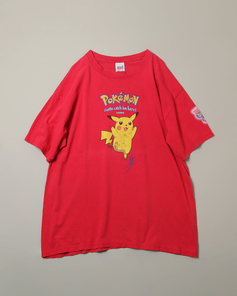 【Used】90s anvil バータグ Pokemon ポケモン ピカチュウ XL BURGER KING
