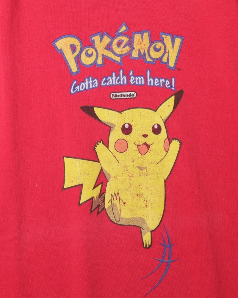 【Used】90s anvil バータグ Pokemon ポケモン ピカチュウ XL BURGER KING