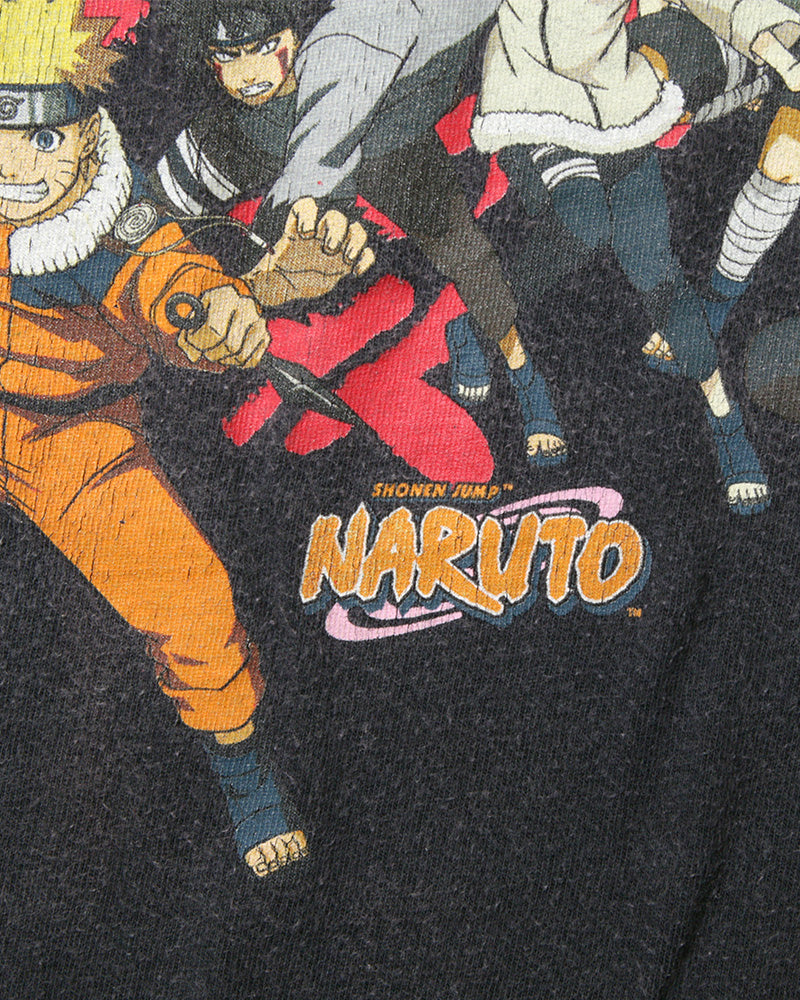 Used】00s 初期 ナルト NARUTO 全員集合Tシャツ XL程 – SHINZURAKU