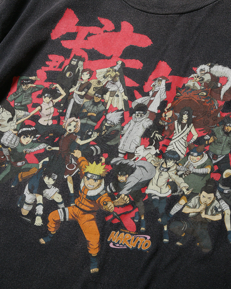 Used】00s 初期 ナルト NARUTO 全員集合Tシャツ XL程 – SHINZURAKU