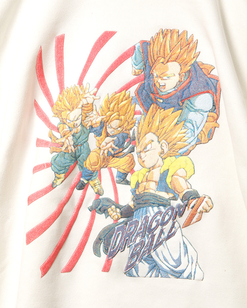 【Used】ドラゴンボールZ 発砲プリント スウェット White