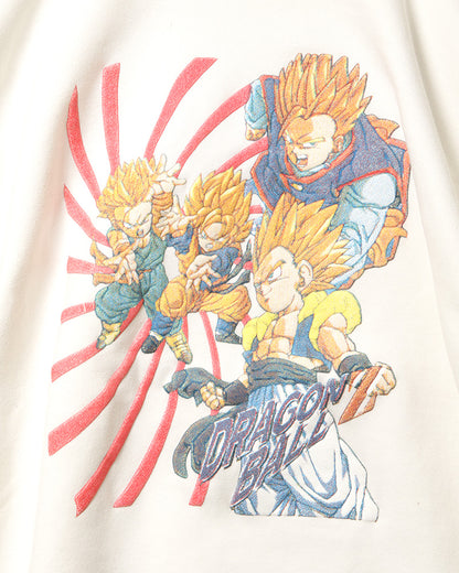 【Used】ドラゴンボールZ 発砲プリント スウェット White